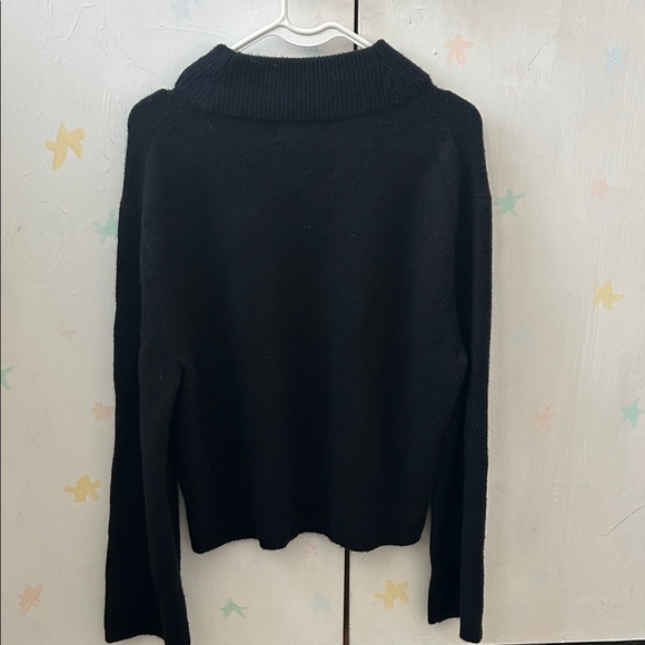 J. Crew Classic Black Turtleneck Sweater - Picture 5 of 6